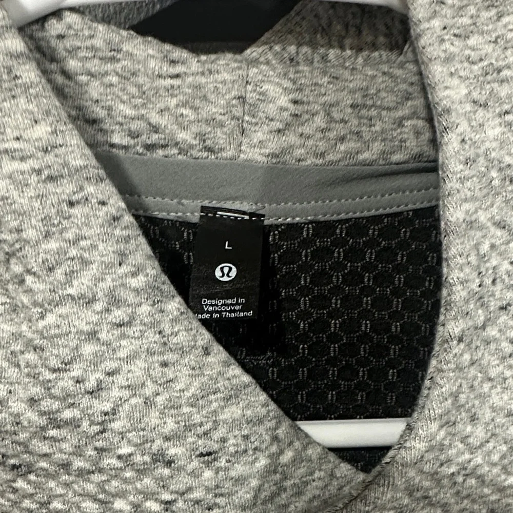 Lululemon Athletica Ease Heather Gray hoodie Large - Picture 2 of 4